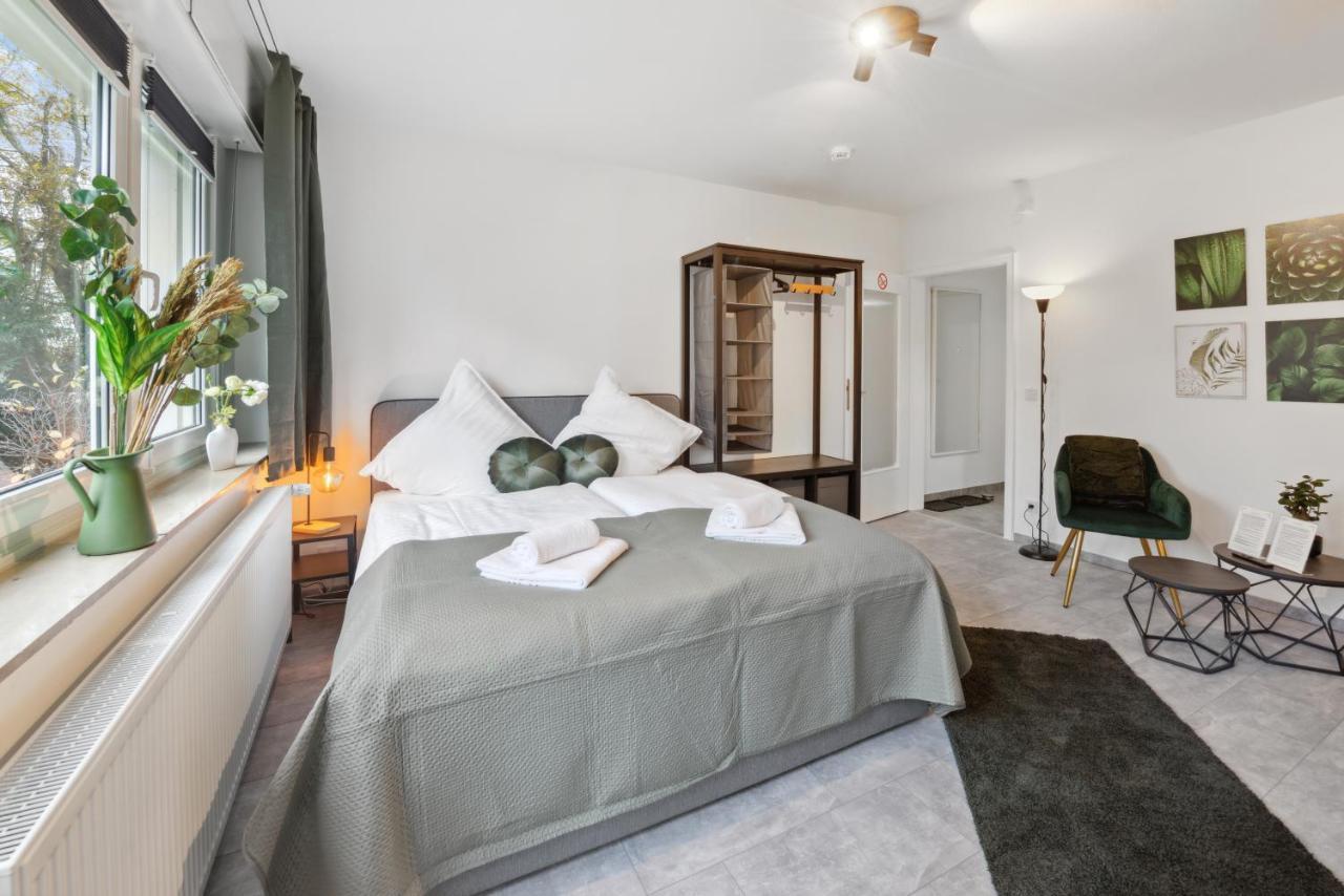 1 Zi. Wohnung, 34M², Parken, Messe Dus Ντούισμπουργκ Εξωτερικό φωτογραφία